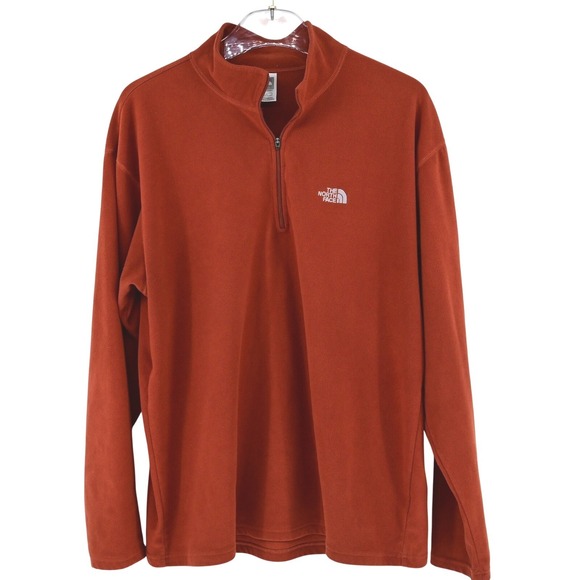 The North Face Other - TKA 100 North Face Fleece Pullover Quarter Zip Burnt Orange University of Texas